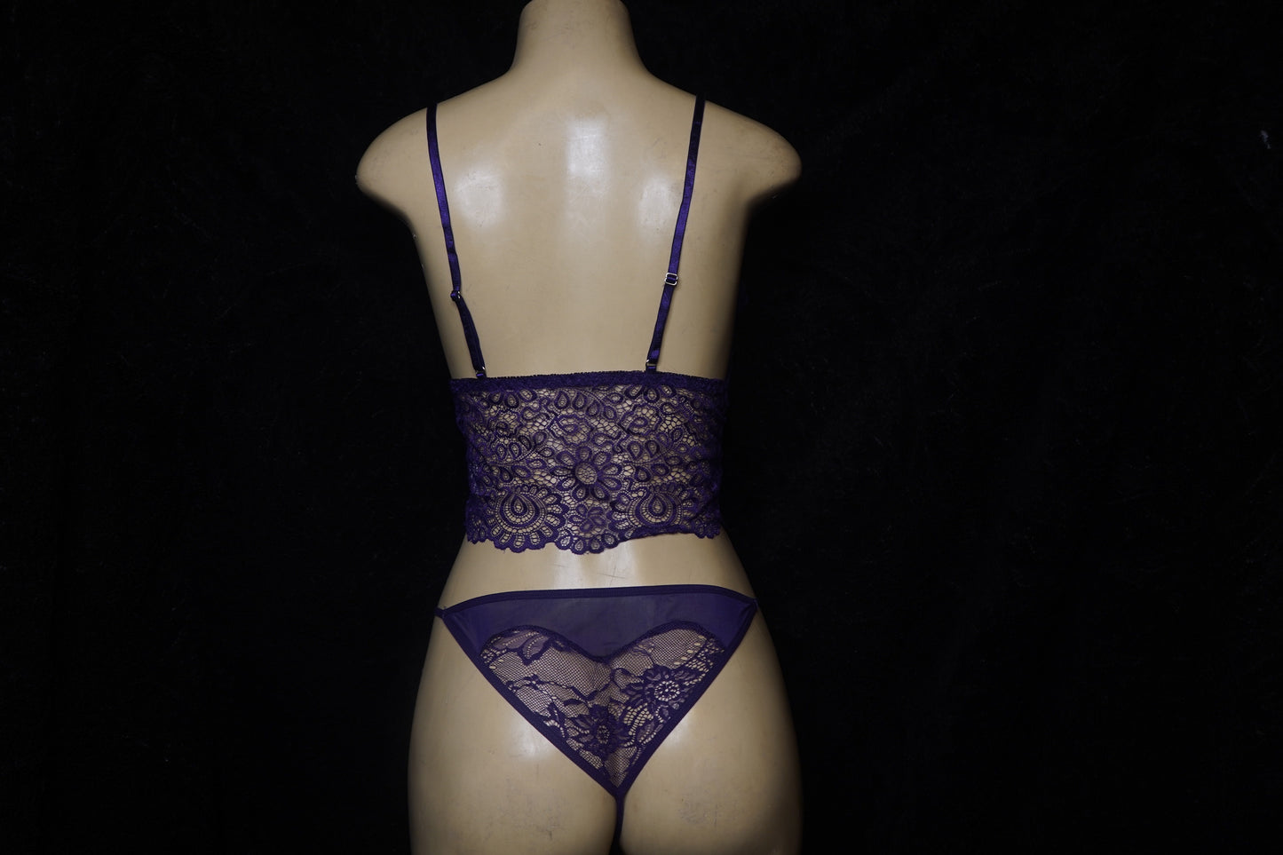 Mesh halter & thong
