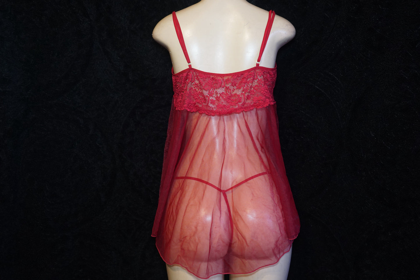 Baby Doll Tie Front with g-string