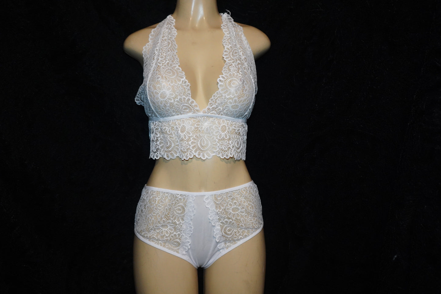 Mesh bralette & briefs