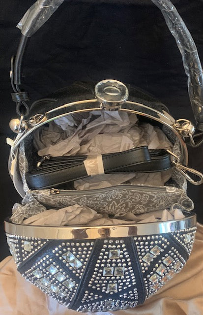 Rhinestone ball purse