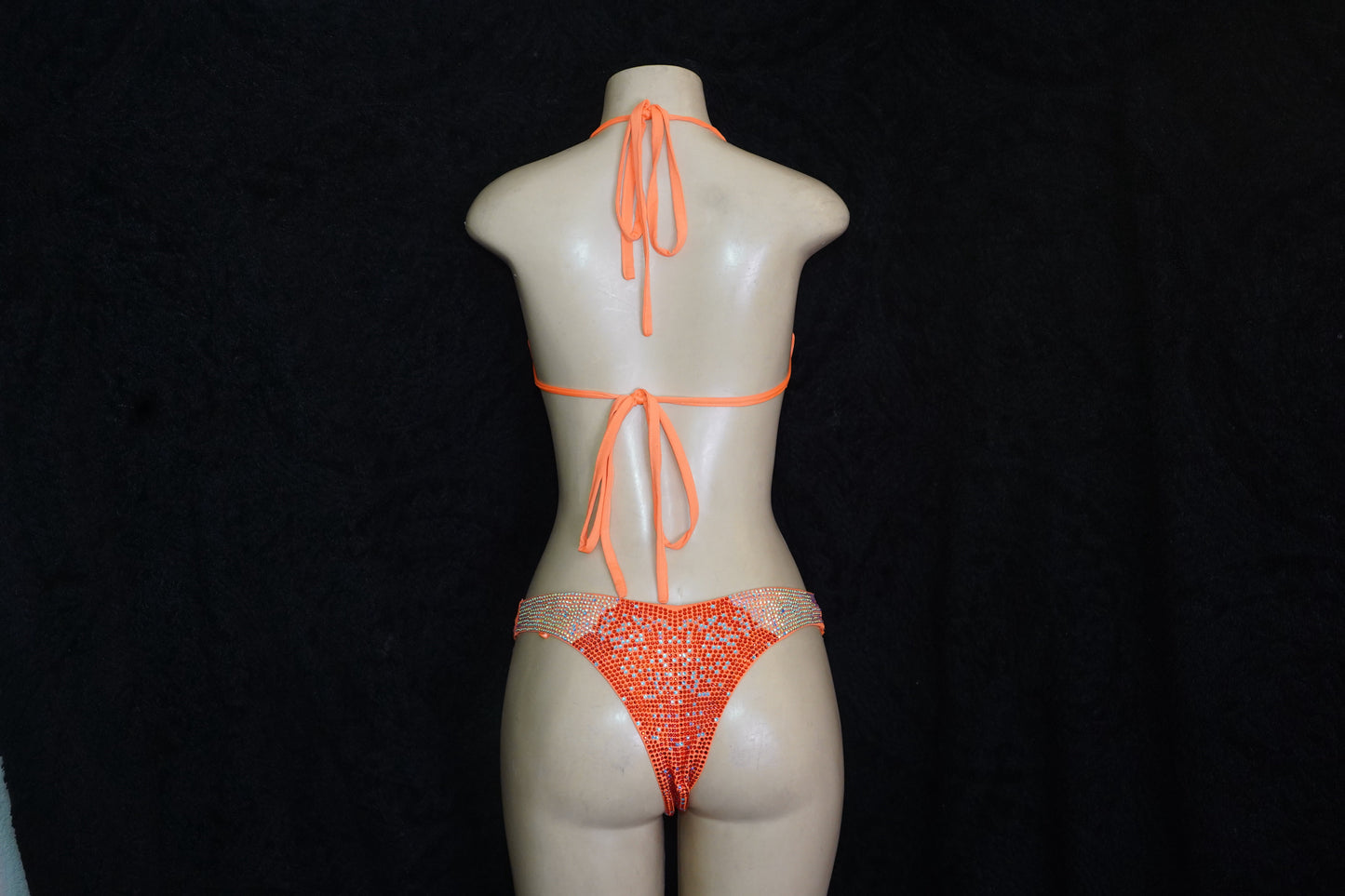 2 pc under wire bling bikini