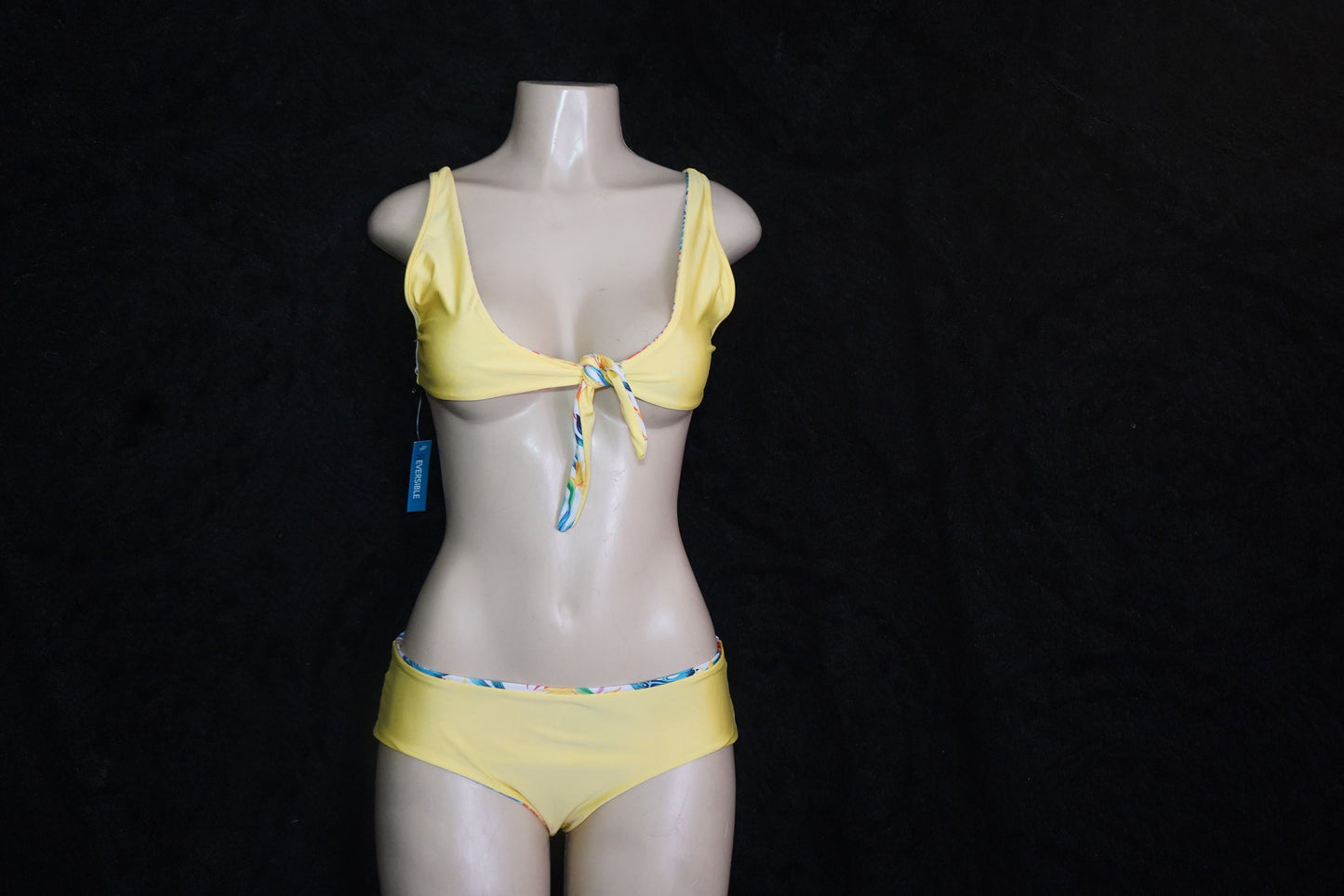 reversible tropical bikini