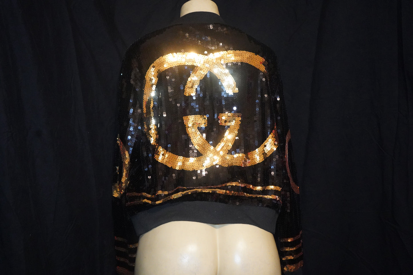 Monogram bling jacket