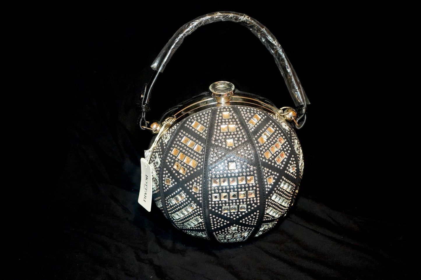 Rhinestone ball purse