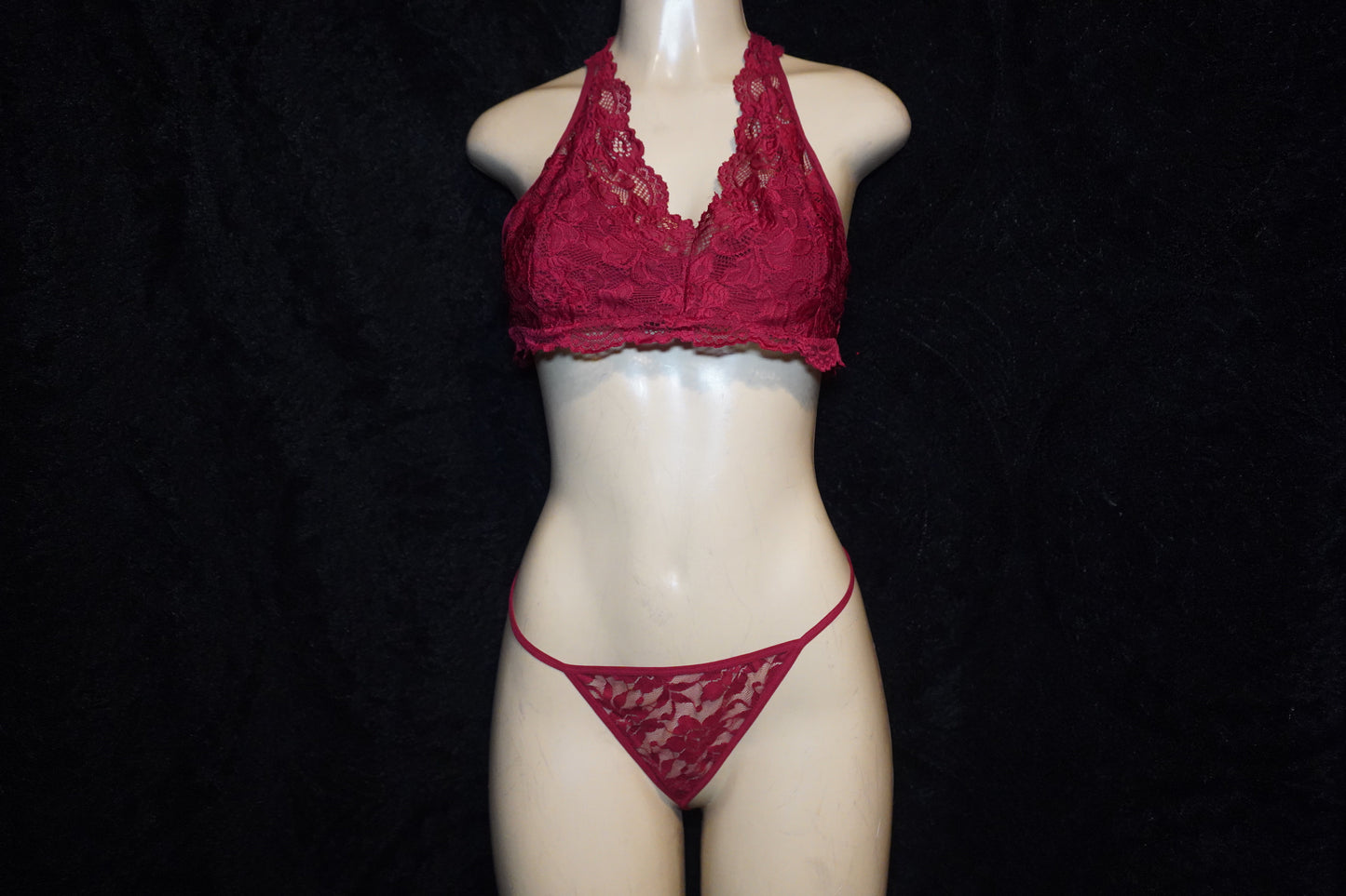 Bralette with briefs or Thong